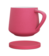 Pastel Avorium mug with matching ceramic coaster.