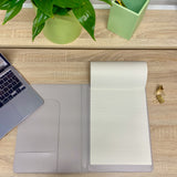 A gorgeous image of how you can use your folio desk pad!