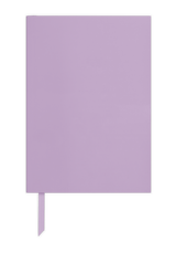 Personalise our purple notebook for the perfect gift