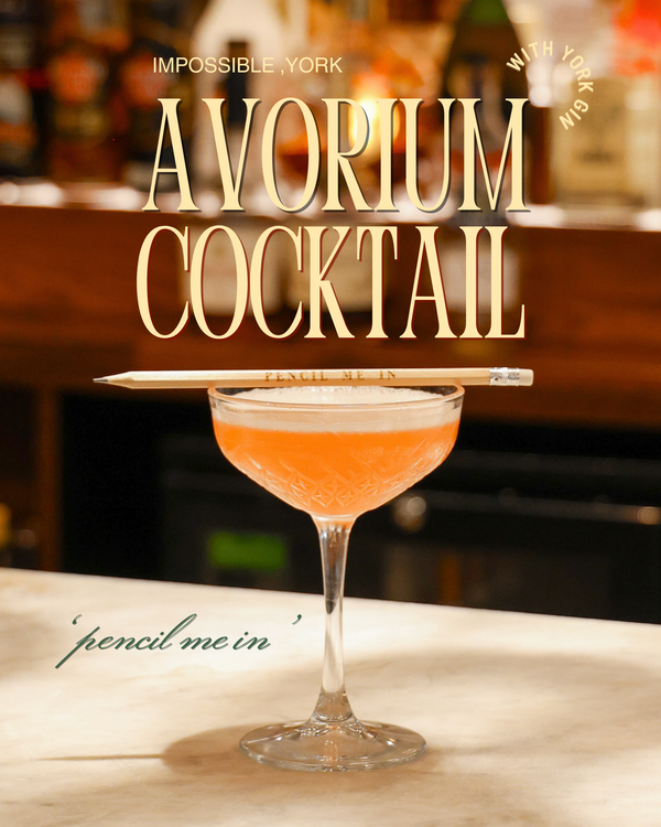 Launching the Avorium Cocktail - 'Pencil Me In'!