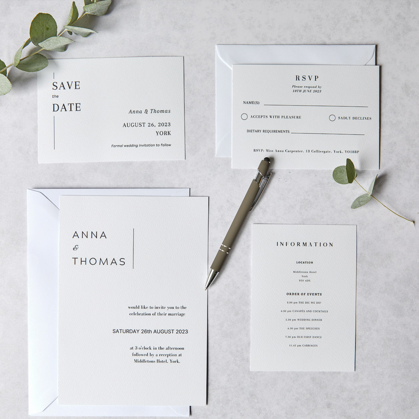 The Ultimate Wedding Stationery Checklist: Making Your Big Day Extra Special
