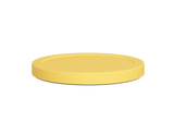 Avorium pastel resin coaster, with felt bottom to prevent slippage.