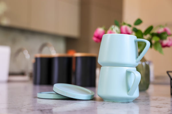 2 x Mug & Coaster Set