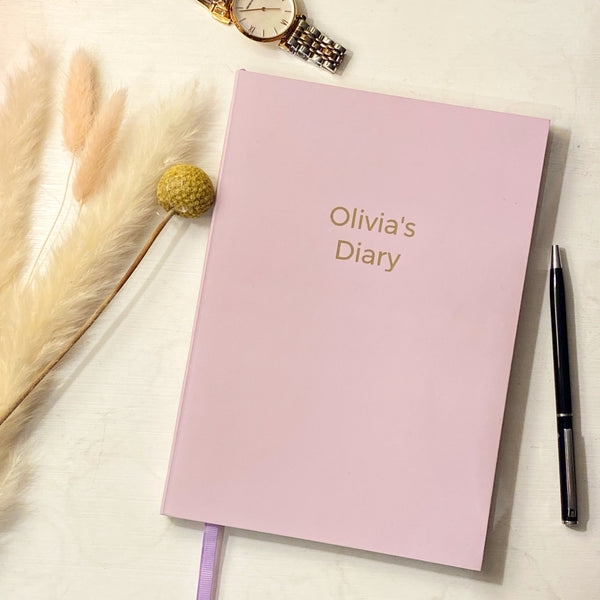 Personalise our week to view diary for the perfect gift!
