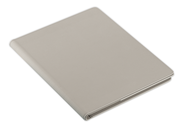 Personalise our grey folio for the perfect gift